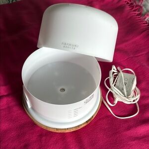 White/Bamboo  Essential Oil Diffuser